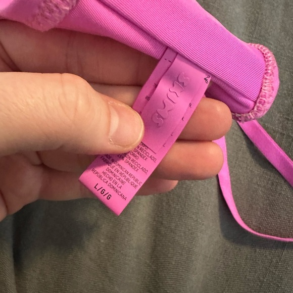 SKIMS Recycled Swim Corset Bikini Top - Picture 3 of 10